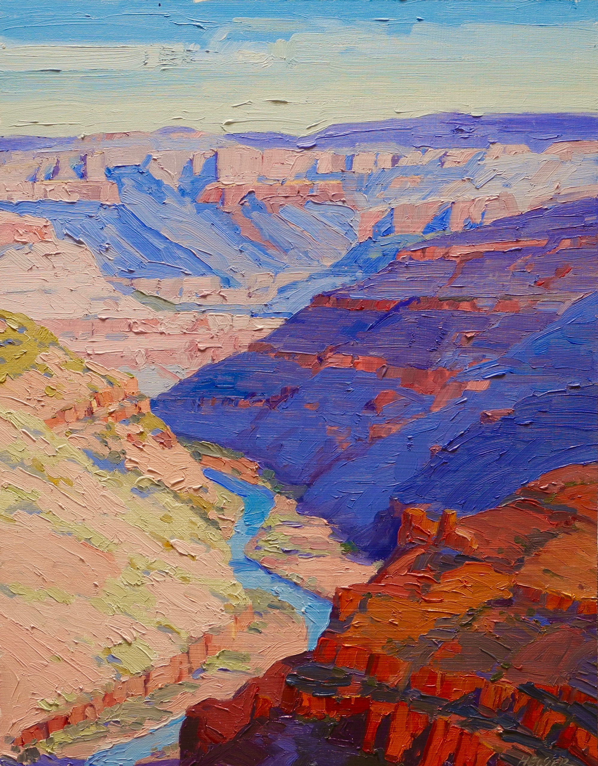 Upper Salt River Canyon, 16 x 12 - Sold